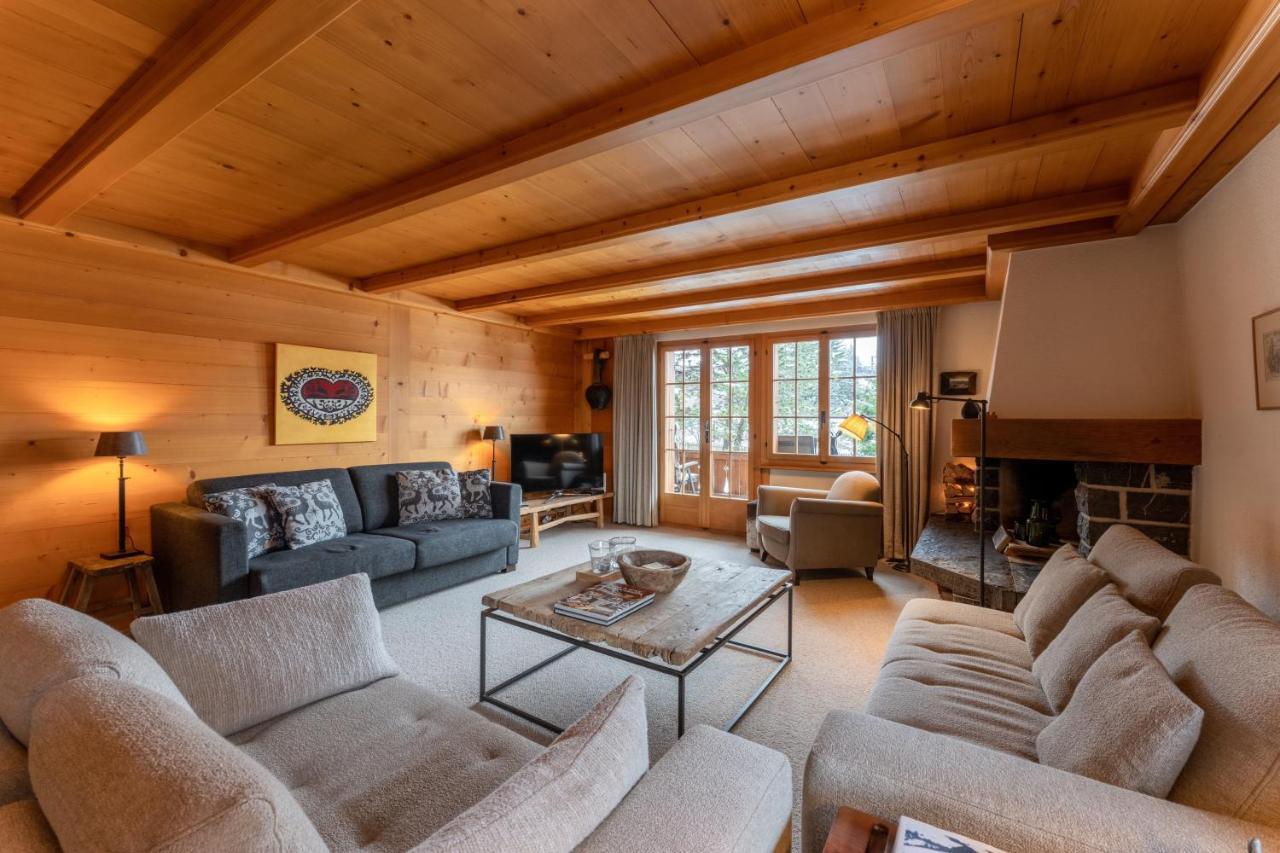 Cozy Place In Gstaad Center Exterior foto