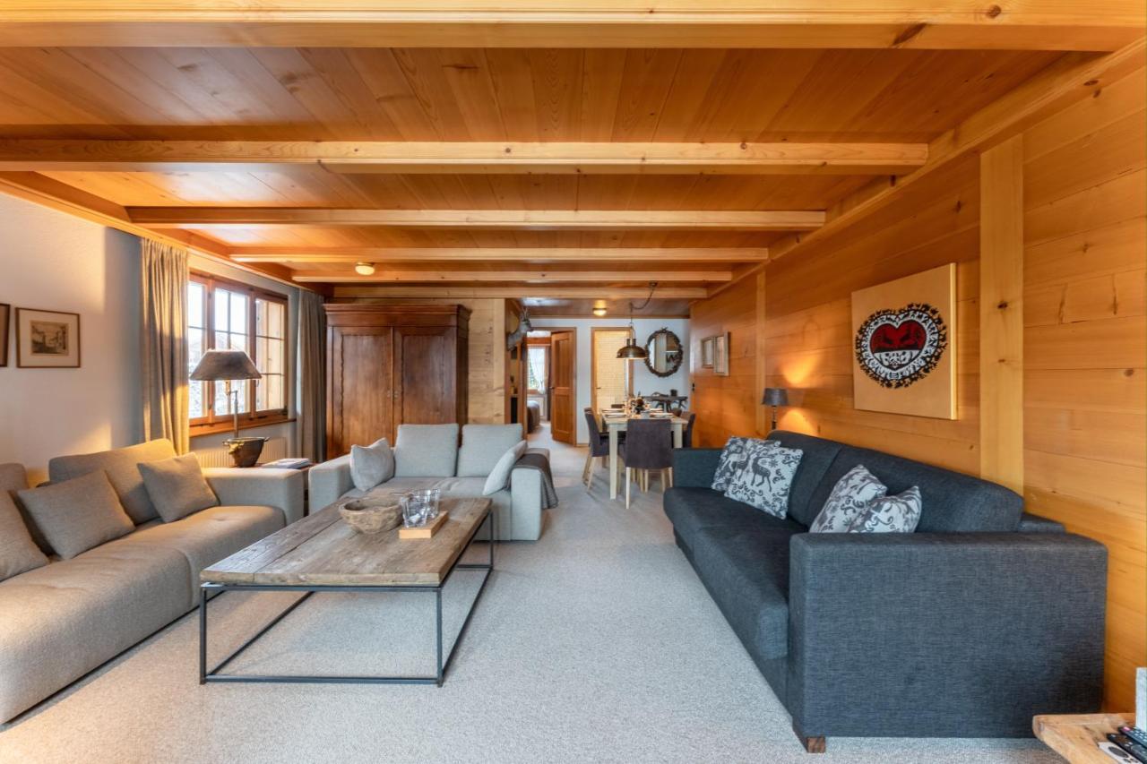 Cozy Place In Gstaad Center Exterior foto
